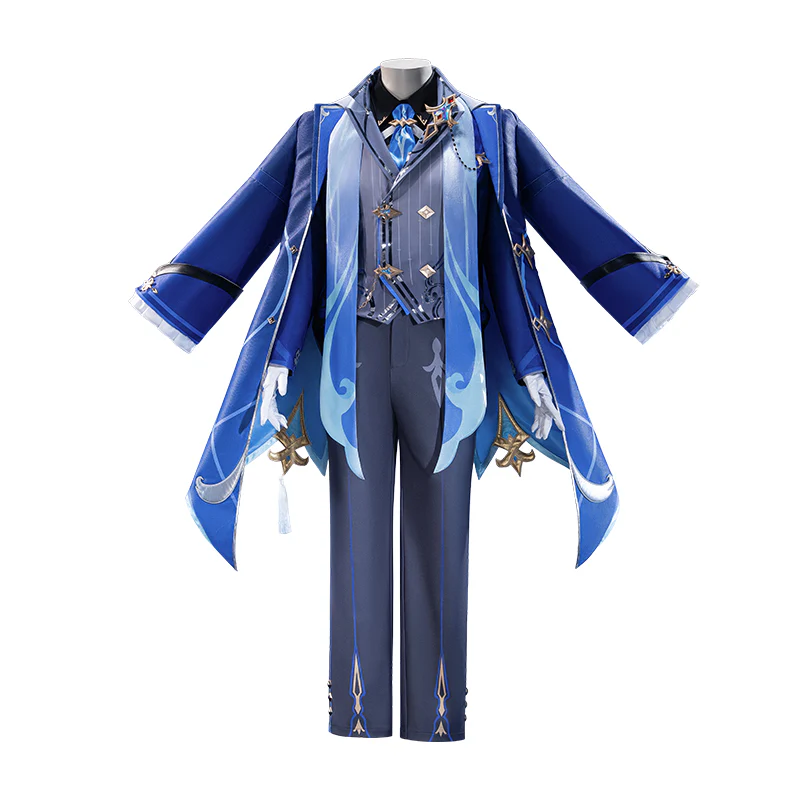 【Partially Ready For Ship】【Size S-2XL】DokiDoki-N Game Genshin Impact Cosplay Neuvillette Costume Fontaine Lantern Rite - Image 5