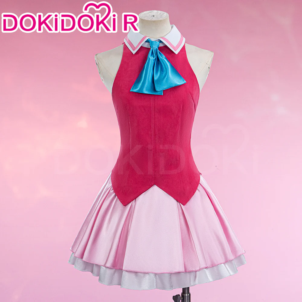 【Partially Ready For Ship】【Size S-2XL】DokiDoki-R Anime Oshi no Ko Cosplay Hoshino Ai Idol Costume
