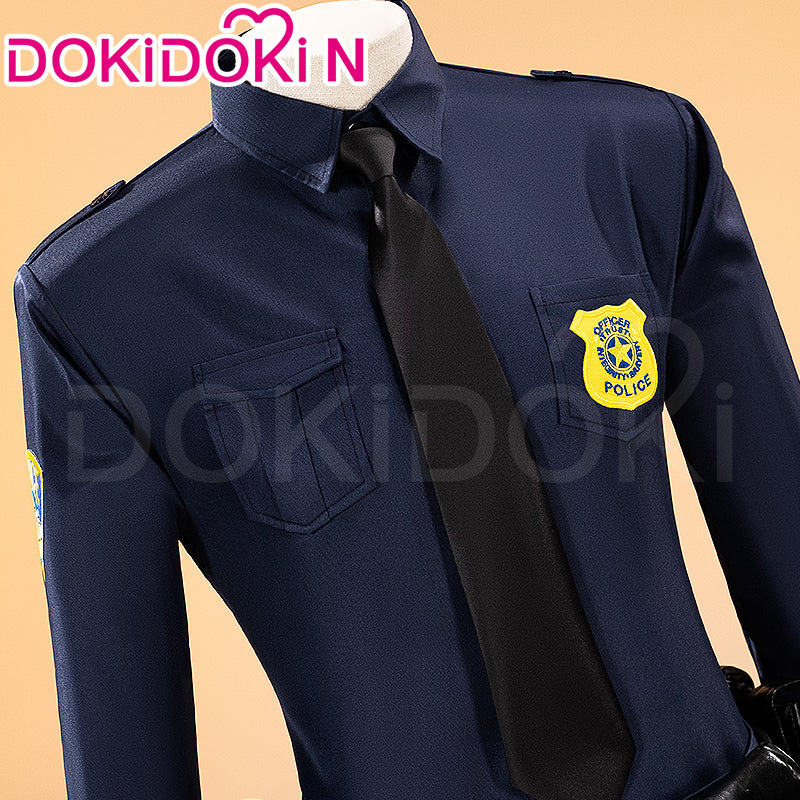 【Partially Ready For Ship】【Size S-3XL】DokiDoki-N Anime Cosplay Fox Costume Police Uniform - Image 4