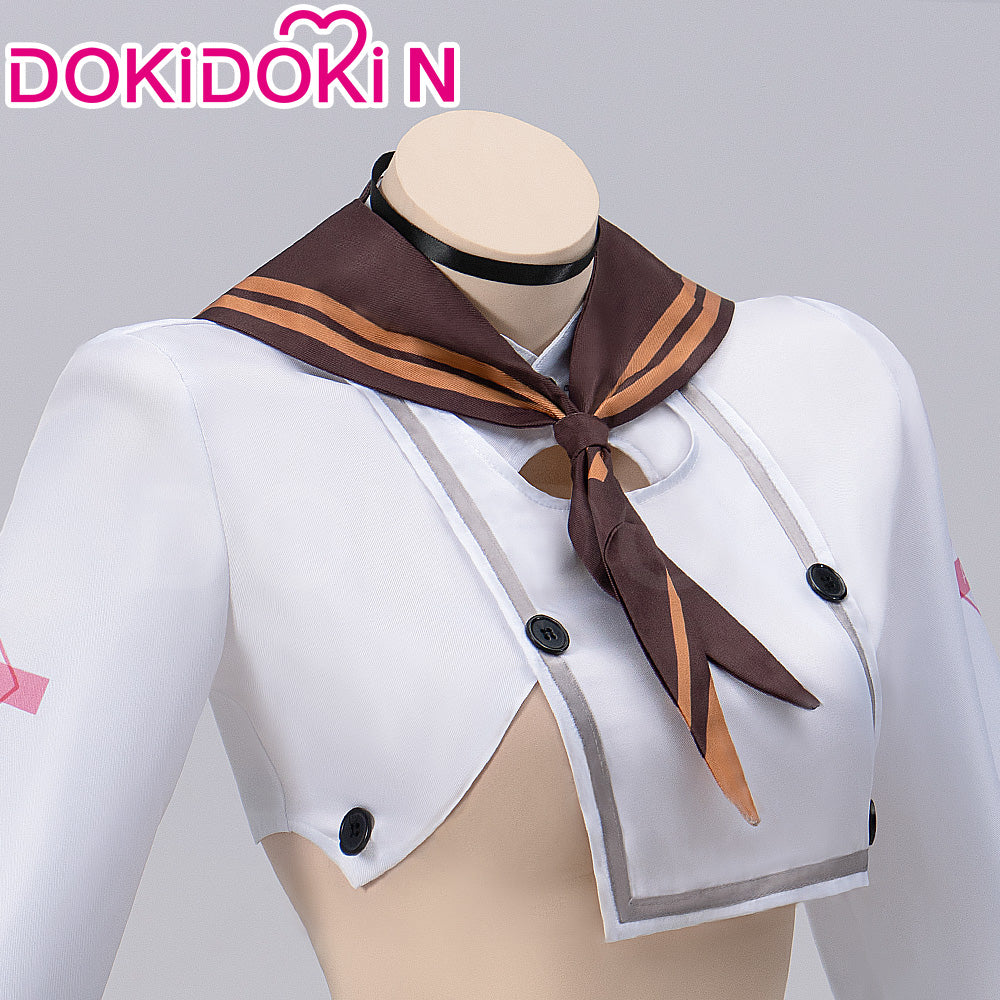 【Partially Ready For Ship】【Size S-3XL】DokiDoki-N Game Cosplay Sexy Uniform Costume - Image 4