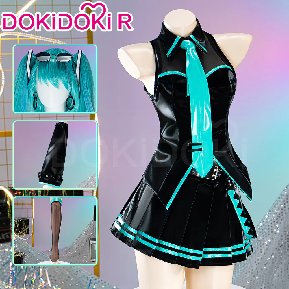 【Partially Ready For Ship】【Size XS-XL】DokiDoki-R Cosplay 16th Anniversary Costume Black Green Suit