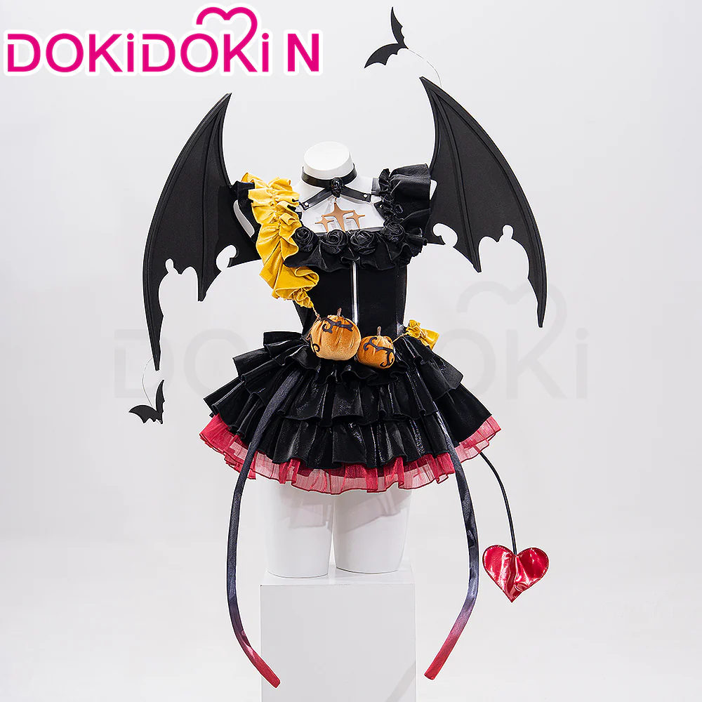 【In Stock】【Size XS-3XL】DokiDoki-N Cosplay Black Devil Dress Costume Halloween