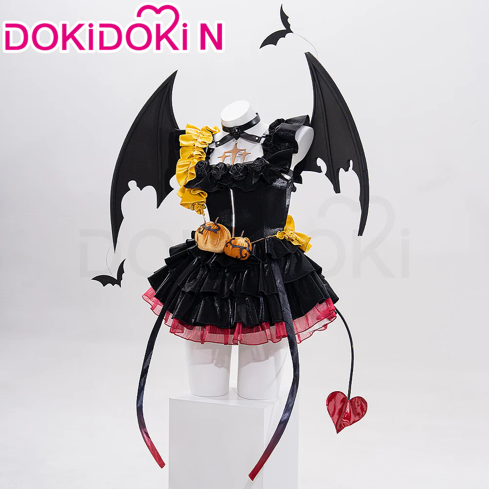 【In Stock】【Size XS-3XL】DokiDoki-N Cosplay Black Devil Dress Costume Halloween - Image 2