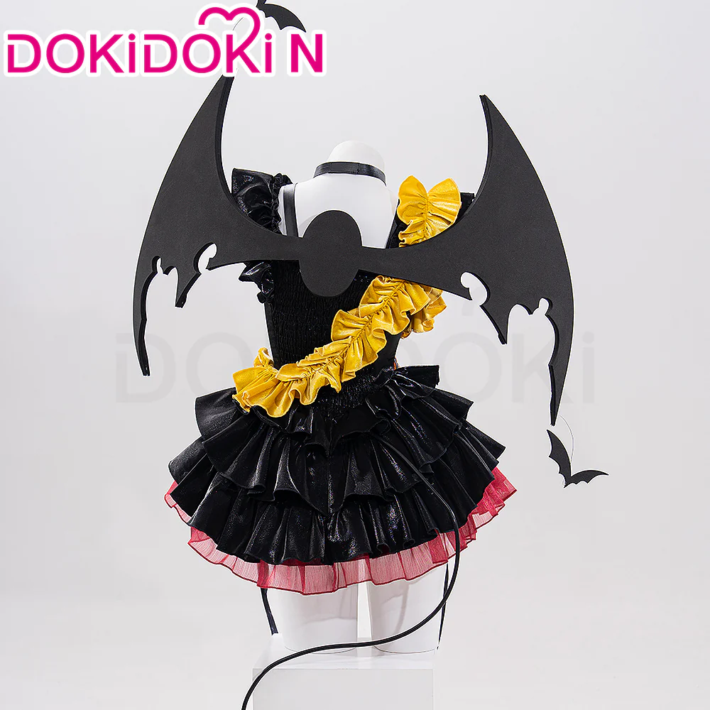 【In Stock】【Size XS-3XL】DokiDoki-N Cosplay Black Devil Dress Costume Halloween - Image 3