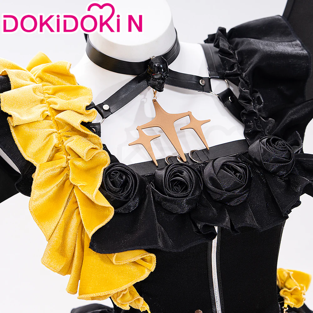 【In Stock】【Size XS-3XL】DokiDoki-N Cosplay Black Devil Dress Costume Halloween - Image 4