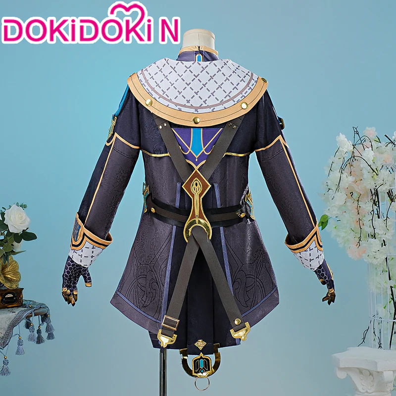 【In Stock】【Size XS-3XL】DokiDoki-N Game Genshin Impact Cosplay Fontaine Freminet Costume - Image 2