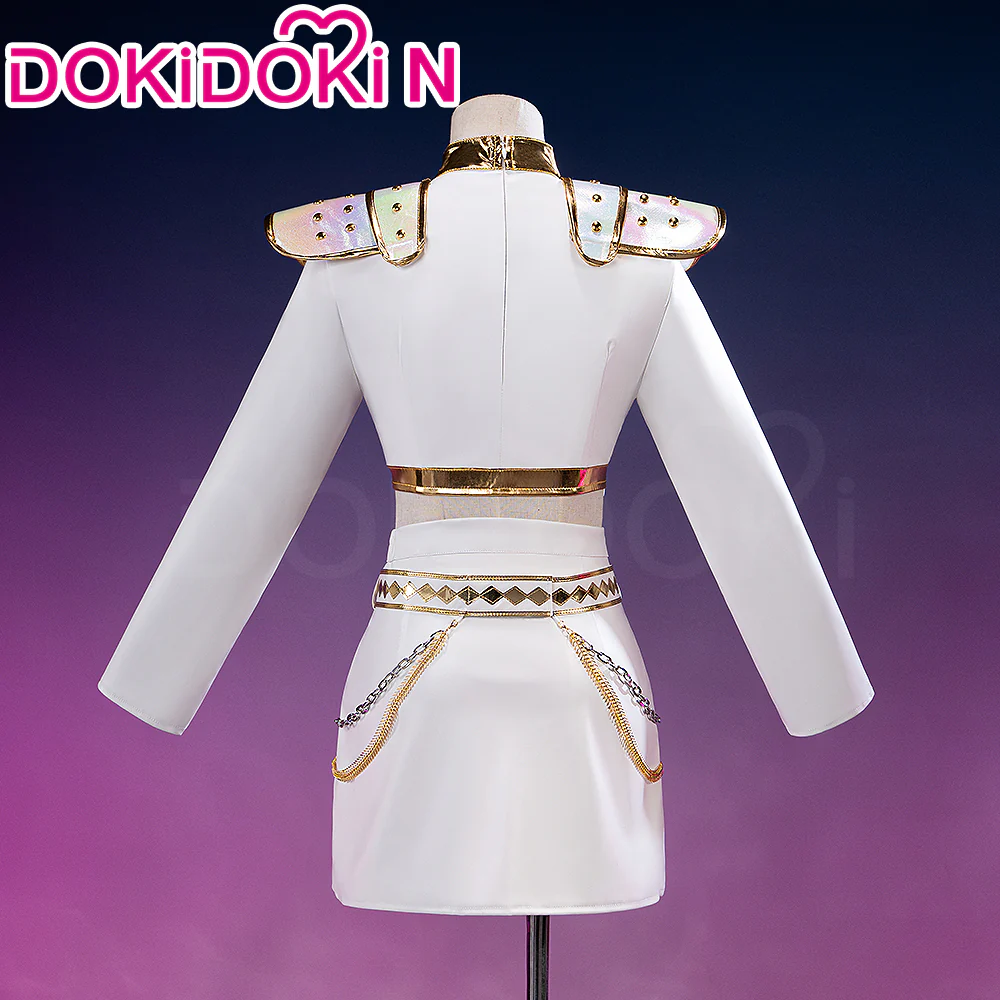 【Ready For Ship】【Size XS-3XL】【Last Batch】DokiDoki-N Movie AnimeKPOP KILLER Cosplay White Suit Costume WHITE SERIES - Image 3