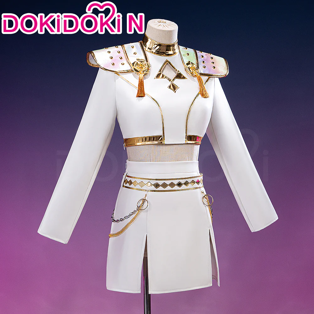 【Ready For Ship】【Size XS-3XL】【Last Batch】DokiDoki-N Movie AnimeKPOP KILLER Cosplay White Suit Costume WHITE SERIES - Image 4