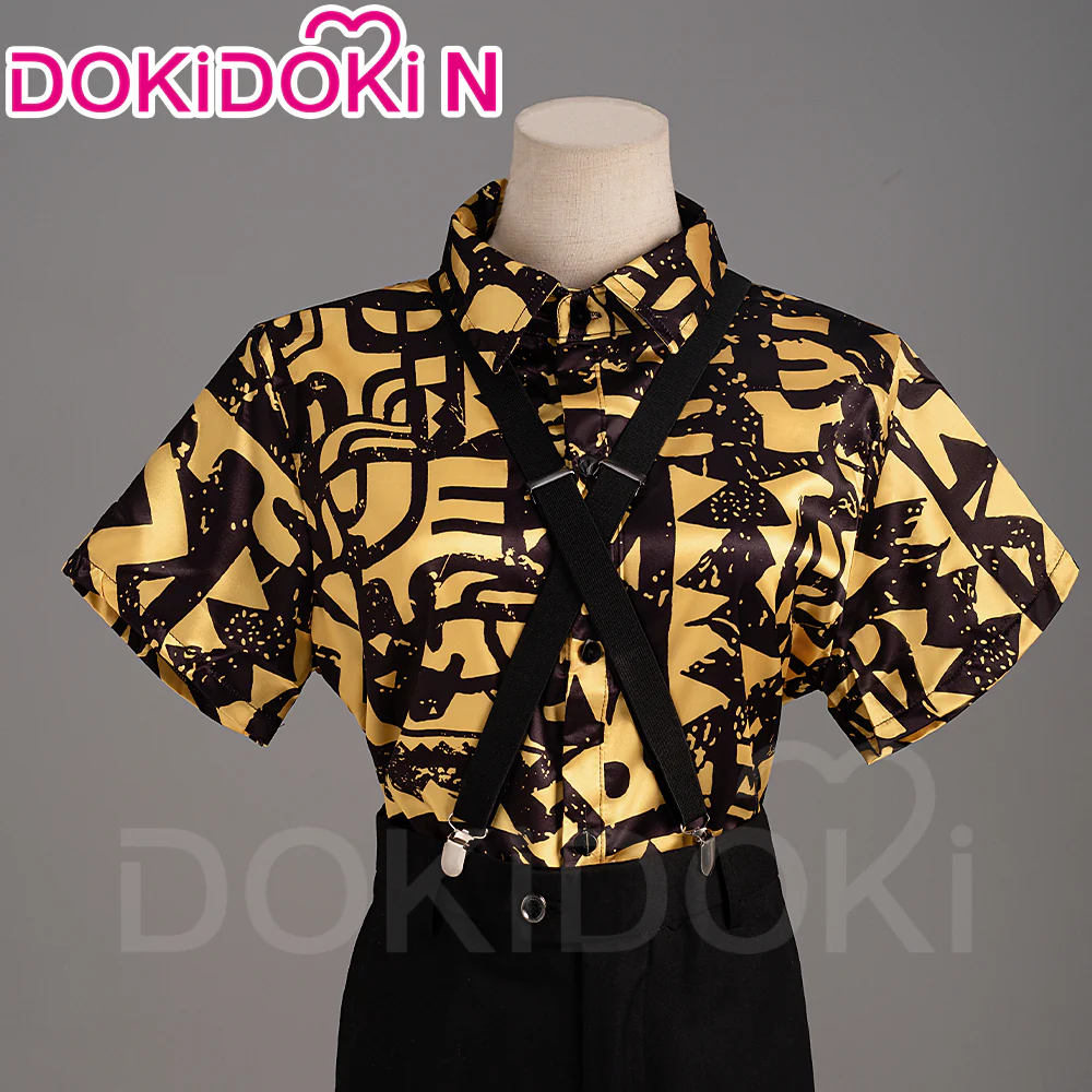 【In Stock】【Size XS-3XL】DokiDoki-N TV Cosplay Yellow Costume Shirt