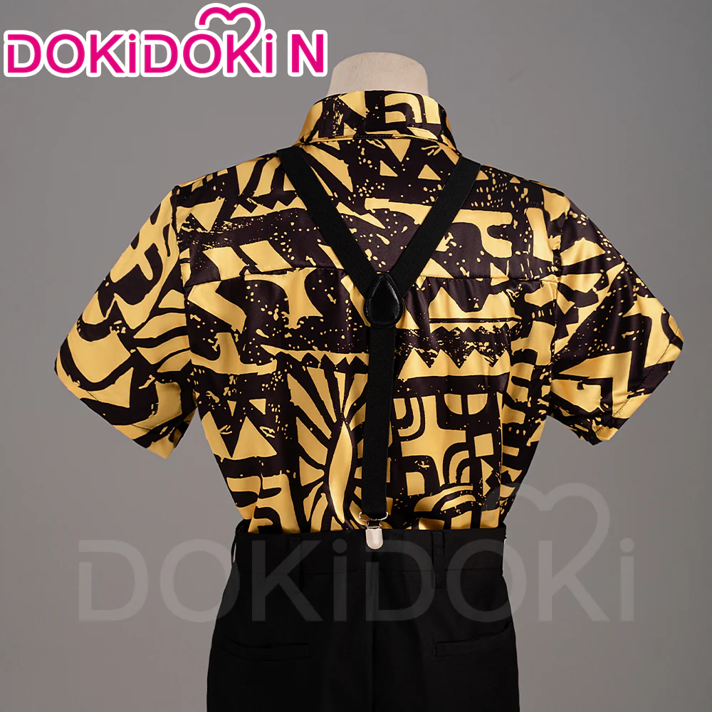 【In Stock】【Size XS-3XL】DokiDoki-N TV Cosplay Yellow Costume Shirt - Image 2