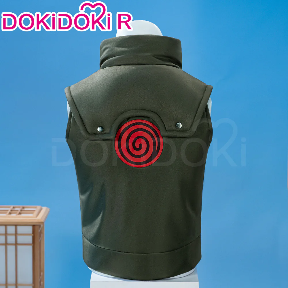 【In Stock】【Size XS-3XL】DokiDoki-R Anime Cosplay Military-Style Green Vest Armor - Image 2