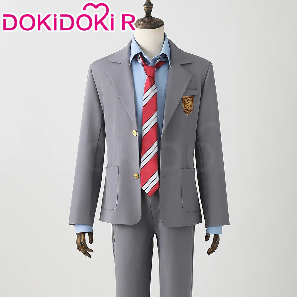 【In Stock】【Size XS-XL】DokiDoki-R Anime Your Lie in April Cosplay Kousei Arima Costume Uniform