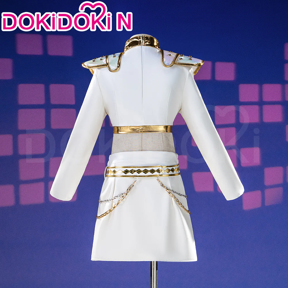 【Ready For Ship】【Kids Version】【Height Fits 110-150cm】【Last Batch】DokiDoki-N Movie Anime KPOP KILLER Costume WHITE SERIES Children Version - Image 3
