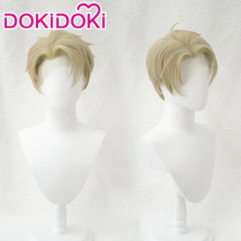 【Ready For Ship】【Last Batch】【 Front Lace 】DokiDoki Manga Cosplay  Wig Short Light Flax