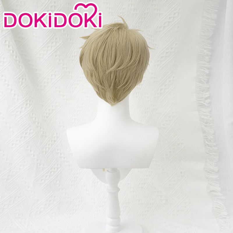 【Ready For Ship】【Last Batch】【 Front Lace 】DokiDoki Manga Cosplay  Wig Short Light Flax - Image 3