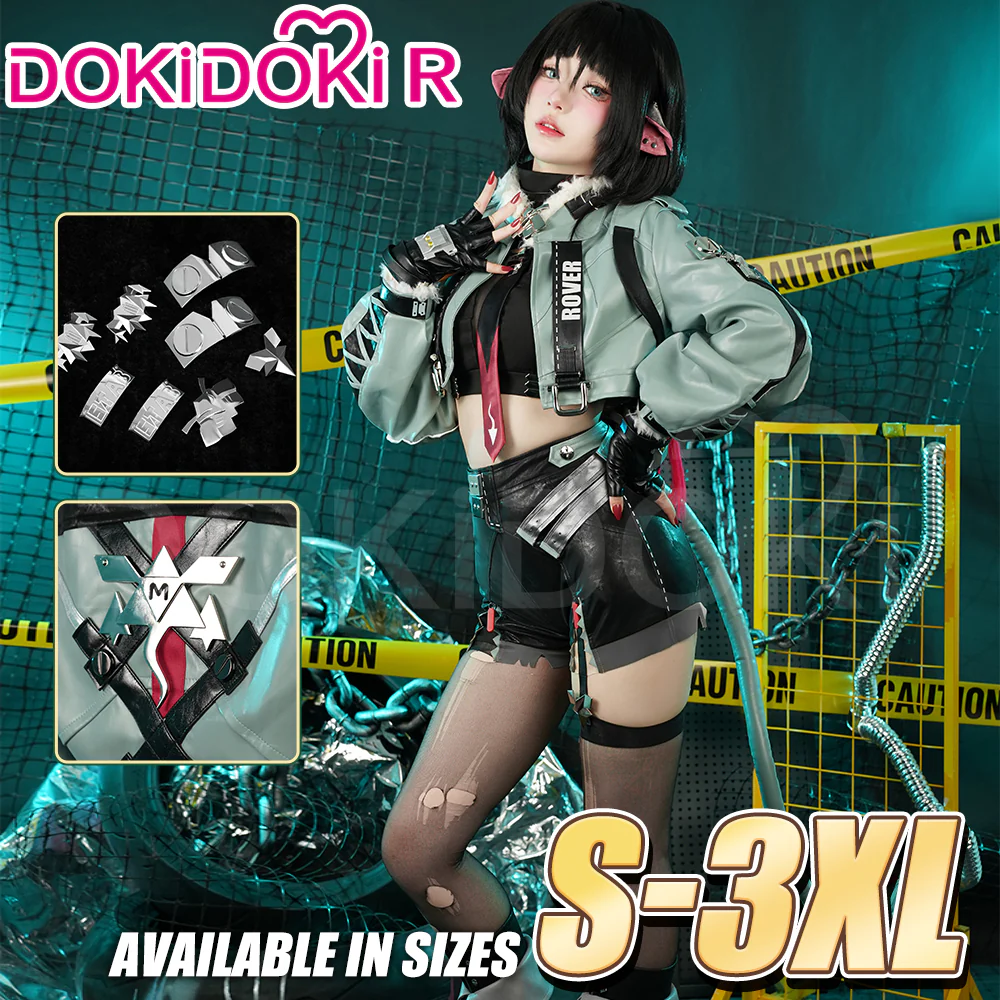 【Partially Ready For Ship】【Size S-3XL】Dokidoki-R Game Zenless Zone Zero Cosplay Jane Doe Costume