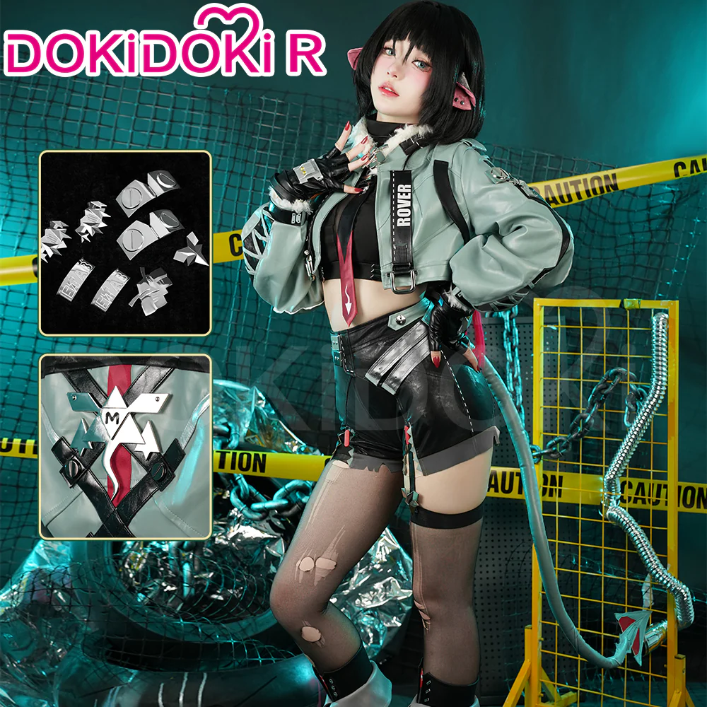 【Partially Ready For Ship】【Size S-3XL】Dokidoki-R Game Zenless Zone Zero Cosplay Jane Doe Costume - Image 2