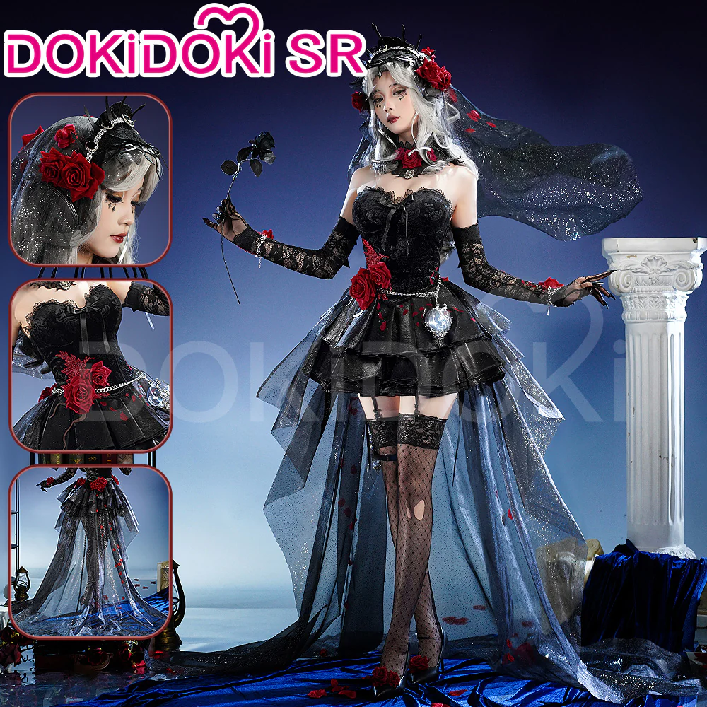 【EU LOCAL SHIPPING】 DokiDoki-SR Game Identity Ⅴ Cosplay Everlasting Night Ada Mesmer Costume / Wig Psychologist idv 2.0 ver.