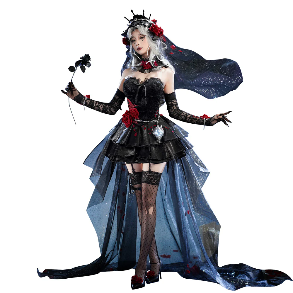 【EU LOCAL SHIPPING】 DokiDoki-SR Game Identity Ⅴ Cosplay Everlasting Night Ada Mesmer Costume / Wig Psychologist idv 2.0 ver. - Image 6
