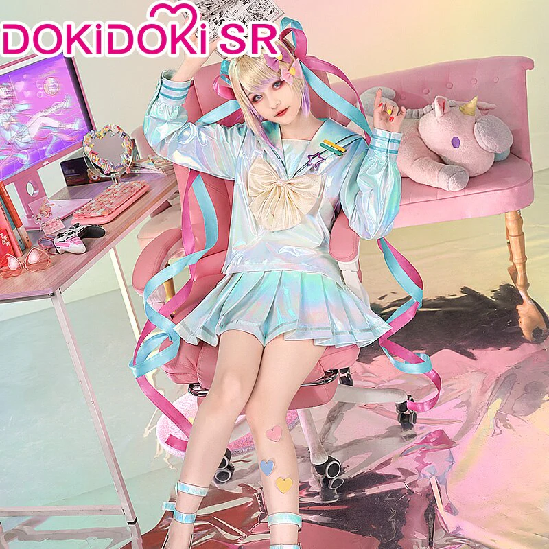 【 Ready For Ship】DokiDoki-SR Game NEEDY GIRL OVERDOSE Cosplay KAngel Cospaly Costume Game