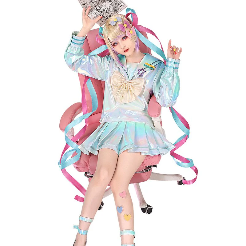 【 Ready For Ship】DokiDoki-SR Game NEEDY GIRL OVERDOSE Cosplay KAngel Cospaly Costume Game - Image 5
