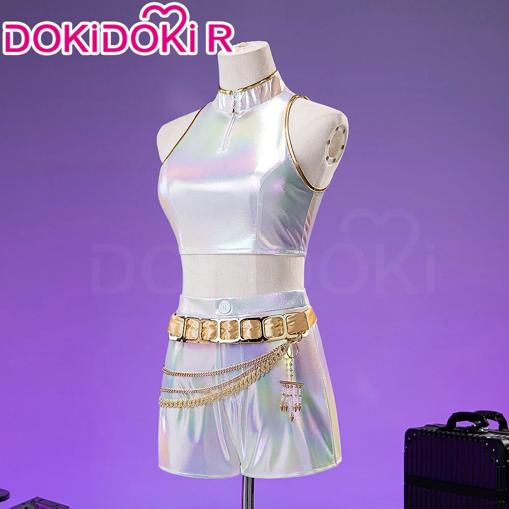 【Partially Ready For Ship】【Size XS-3XL】【Last Batch】DokiDoki-R Movie Anime KPOP KILLER Costume WHITE SERIES - Image 9