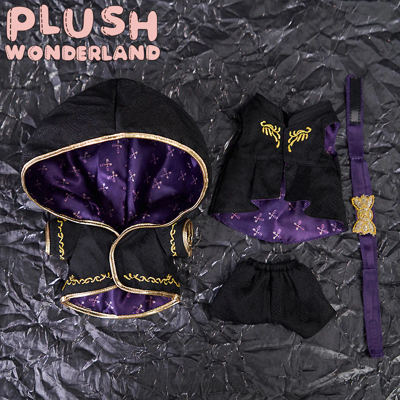 【Consignment Sales】PLUSH WONDERLAND Mages Dark Blue Hair With Horns Cotton Doll Plush 20 CM FANMADE - Image 5