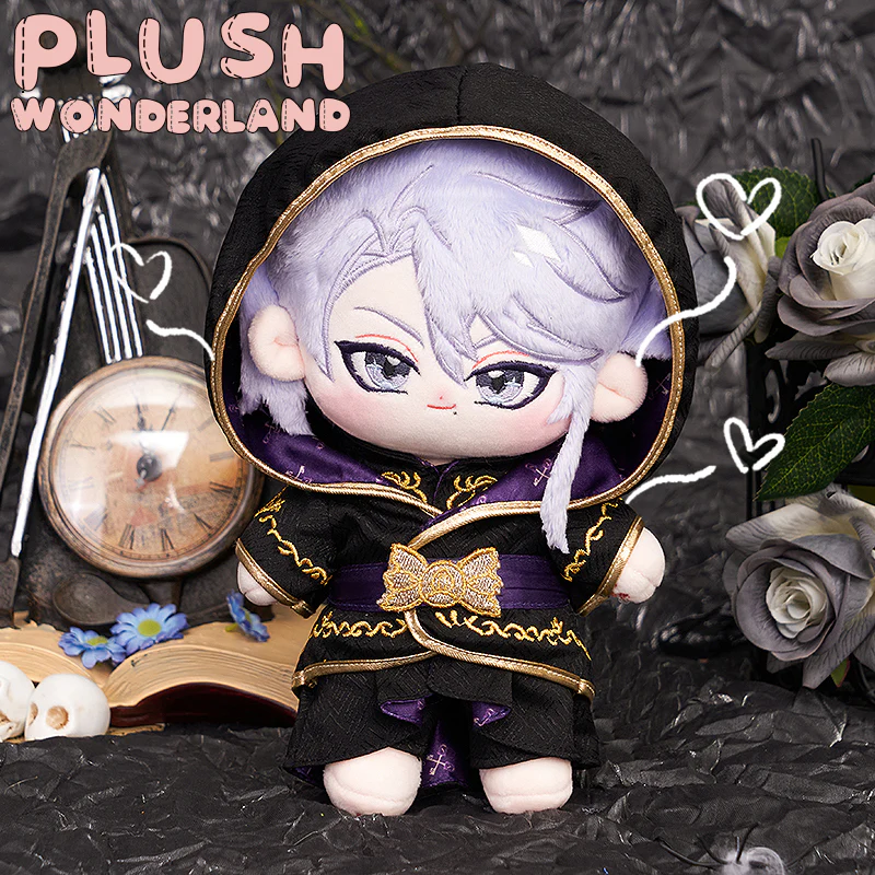 【Consignment Sales】PLUSH WONDERLAND Twsted-Wondeland Octavinele Azull Ashengrotto Cotton Doll Plush 20 CM FANMADE - Image 2