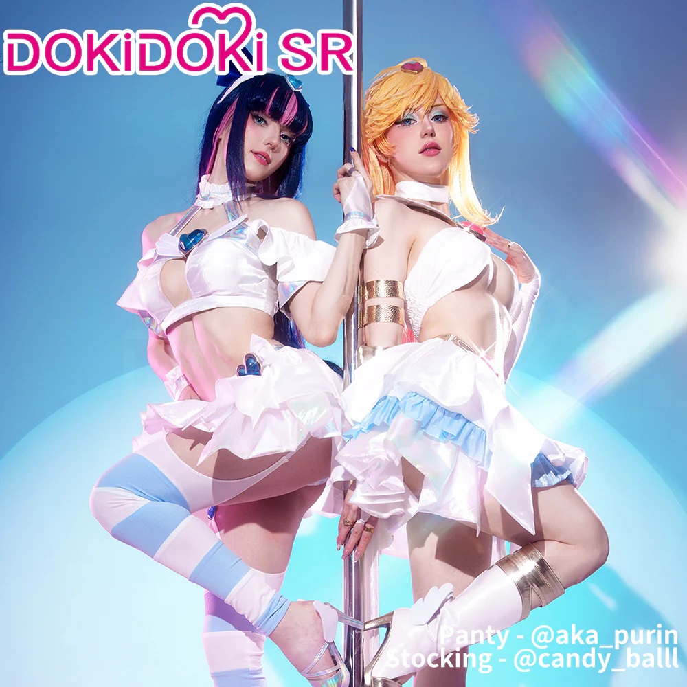 【Size S-3XL】DokiDoki-SR Anime Cosplay Angel Battle Costume Season 2 - Image 2