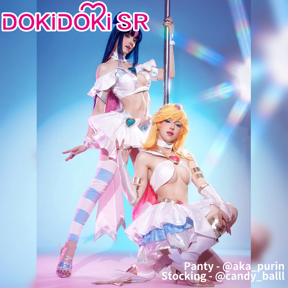【Size S-3XL】DokiDoki-SR Anime Cosplay Angel Battle Costume Season 2 - Image 3