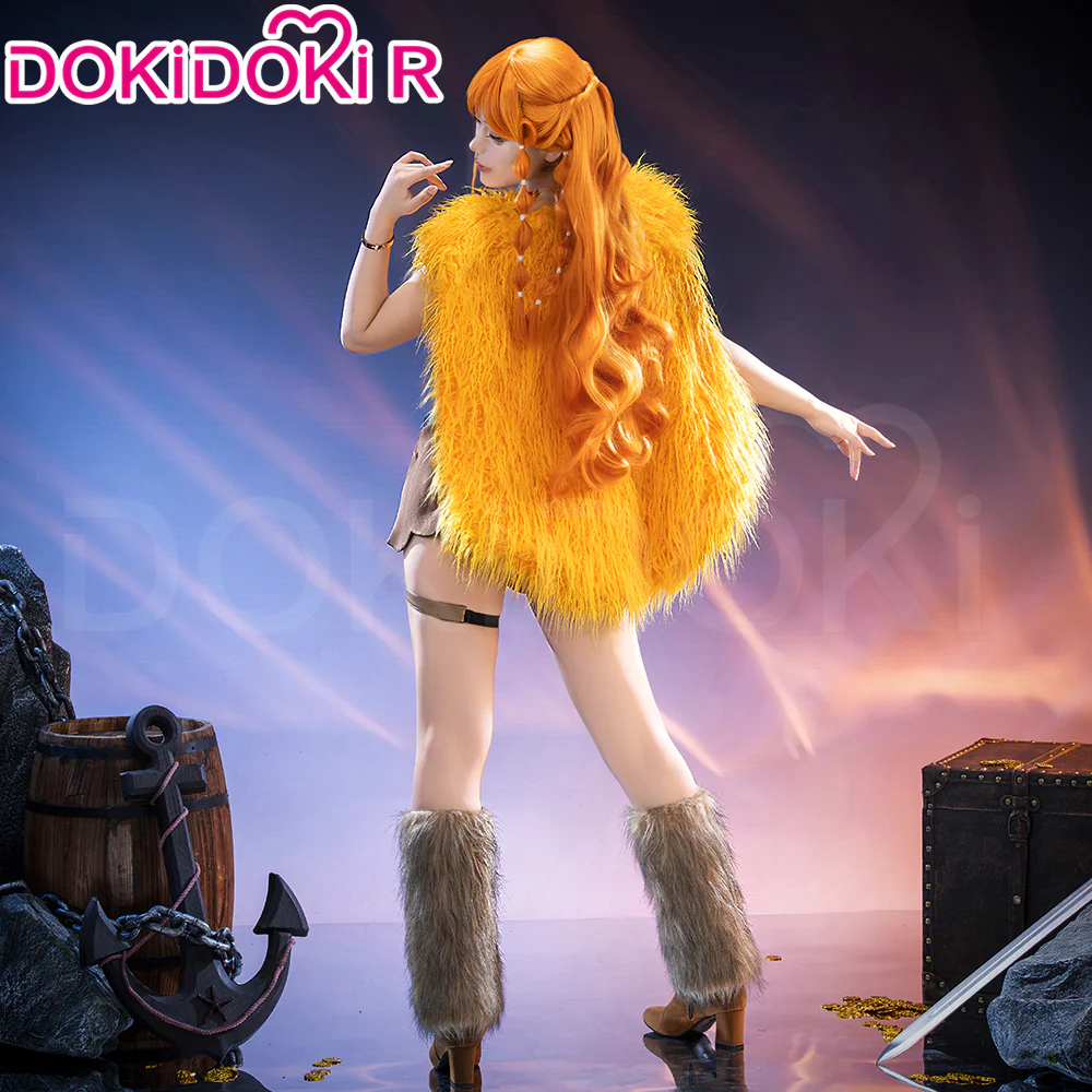【POLL】$5 Deposit =10% OFF Coupon DokiDoki Anime Cosplay Orange Cape Costume Warland Kingdom Elbaf - Image 3