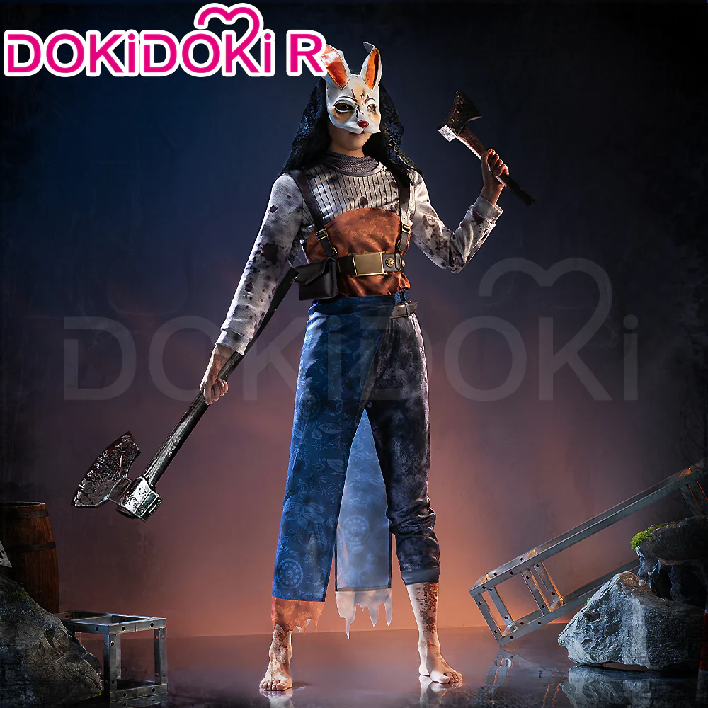 【Size XS-3XL】DokiDoki-R Cosplay Costume Halloween Costume Rabbit Mask - Image 2