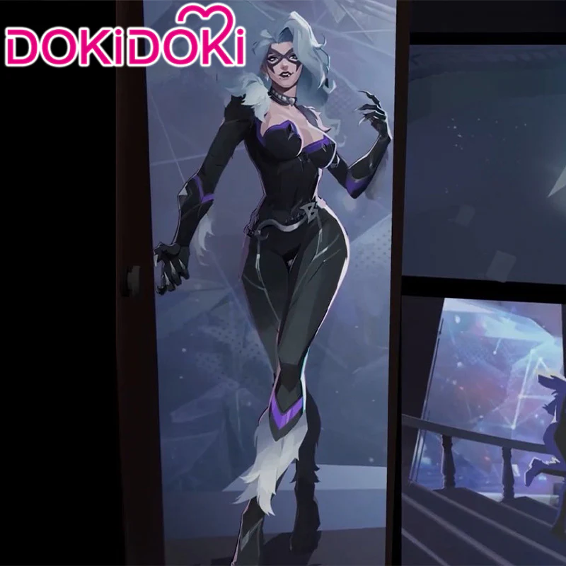 【POLL】$5 Deposit =10% OFF Coupon DokiDoki Game Cosplay Black Cat Suit - Image 3