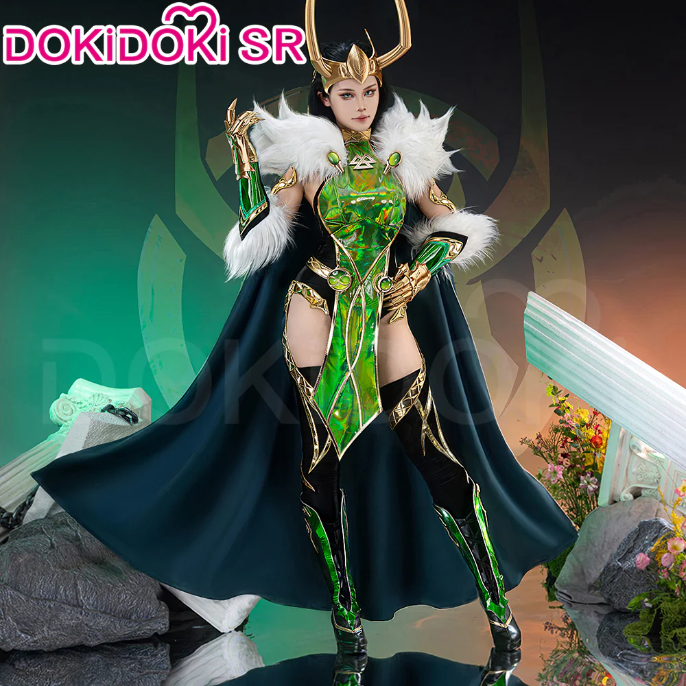 【POLL】$5 Deposit =10% OFF Coupon Dokidoki Game Cosplay Green Dress Sexy Costume Woman Lady - Image 2