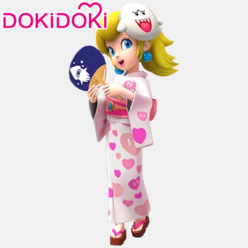 【POLL】$5 Deposit =10% OFF Coupon DokiDoki Game Cosplay Pink Yukata Female - Image 3