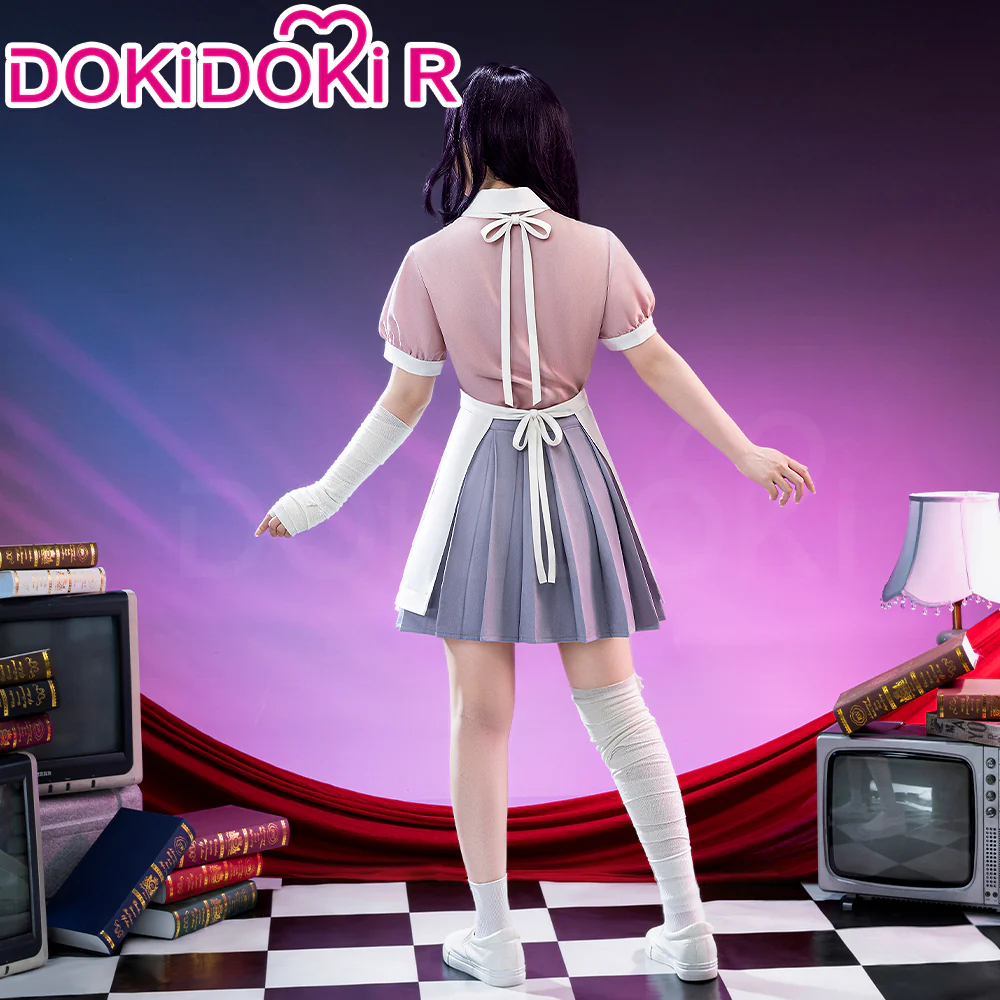 【Poll】$5 Deposit = 10% off Coupon DokiDoki Game Cosplay Pink Maid Dress Costume Halloween - Image 3