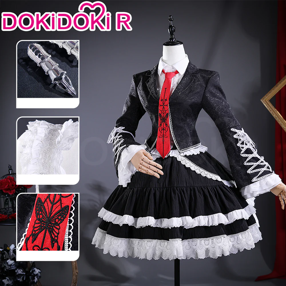 【Poll】$5 Deposit = 10% off Coupon DokiDoki Game Cosplay Black Maid Dress Costume