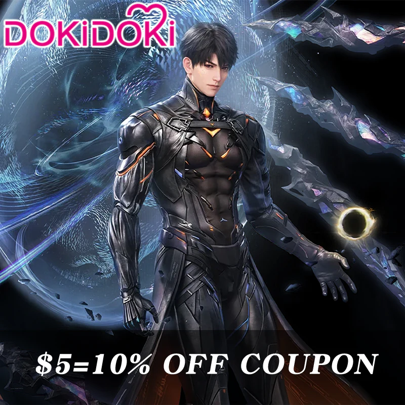 【Confirmed】 $5 Deposit = 10% off Coupon DokiDoki Game Love And Deepspace Cosplay Caleb Costume Ultimate Weapon X-02 - Image 2