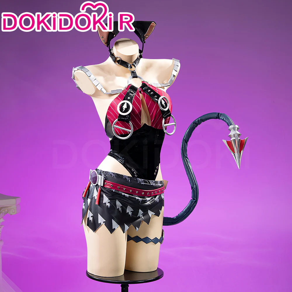 【Comfirmed】$5 Deposit =10% off Coupon DokiDoki Game Zenless Zone Zero Cosplay Jane Doe Nocturne of Light Costume ZZZ