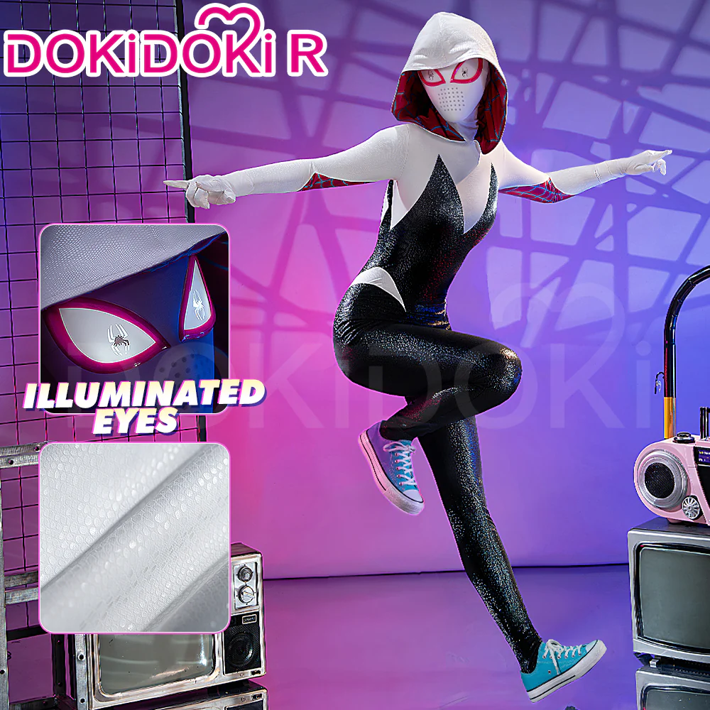 【POLL】$5 Deposit =10% OFF Coupon DokiDoki Movie Cosplay Cosplay Black Purple Bodysuit Costume