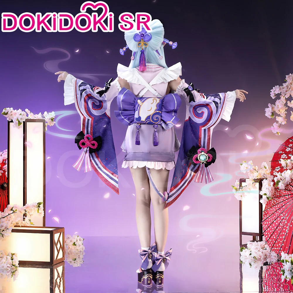【Size S-3XL】DokiDoki-SR Game Genshin Impact Cosplay Yumemizuki Mizuki Costume Inazuma - Image 2