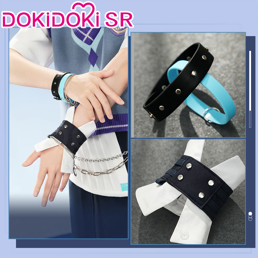 【Partially Ready For Ship】DokiDoki-SR Game Genshin Impact × MEGA COFFEE Cosplay Wanderer Costume Scaramouche - Image 2