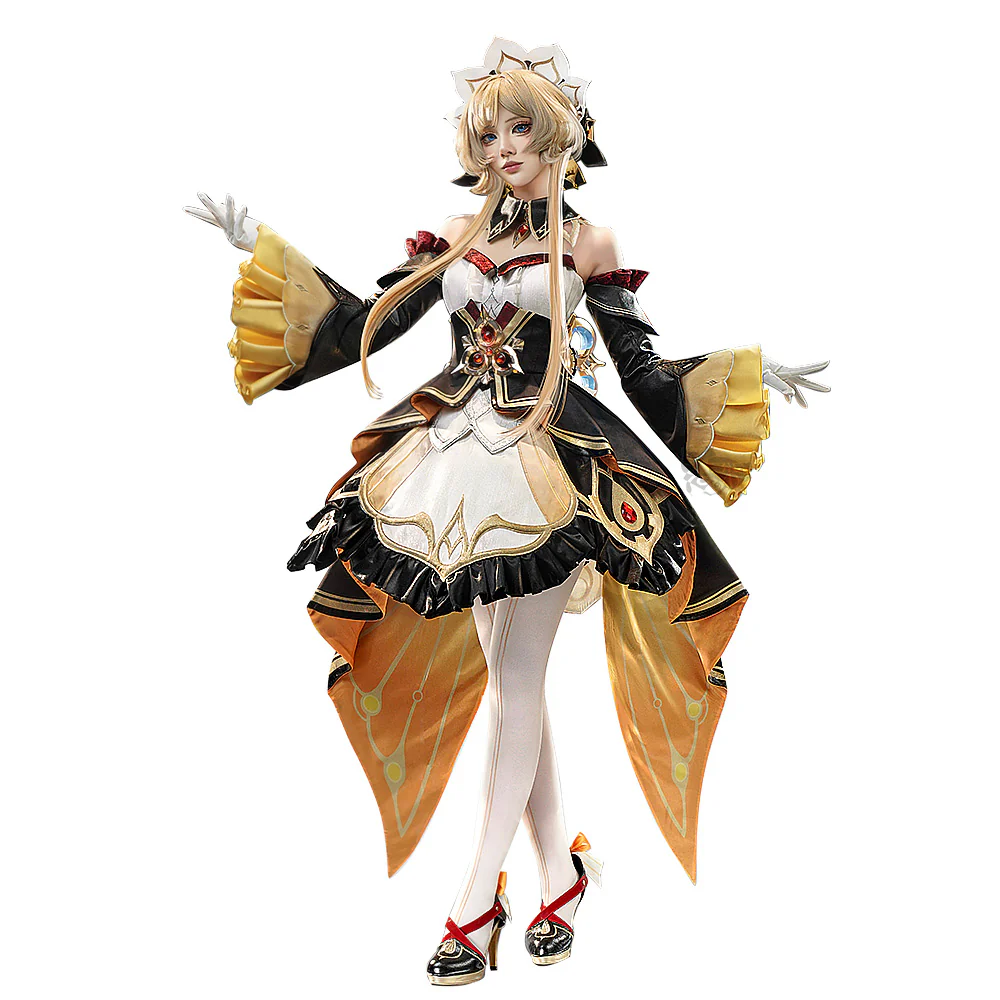【Size S-XL】DokiDoki-SR Game Genshin Impact Cosplay Sandrone Costume Marionette Song of the Welkin Moon Nod Krai - Image 4