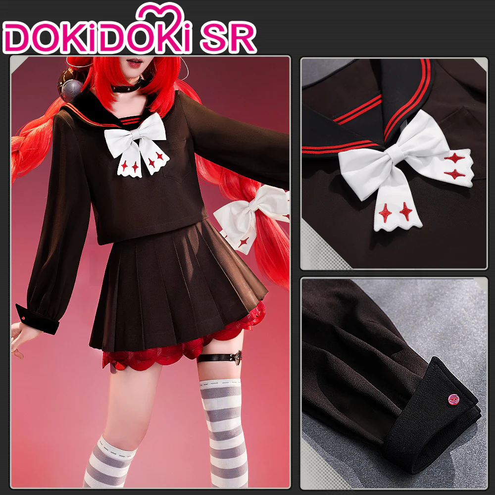 【Ready For Ship】DokiDoki-SR Game Zenless Zone Zero Cosplay Ukinami Yuzuha Costume ZZZ - Image 3