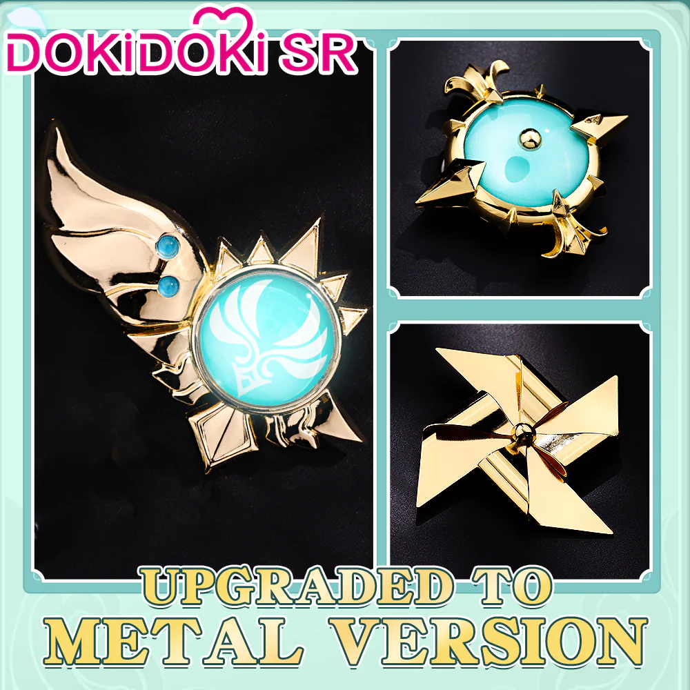 【Size S-2XL】DokiDoki-SR Game Genshin Impact Cosplay Venti Costume - Image 7