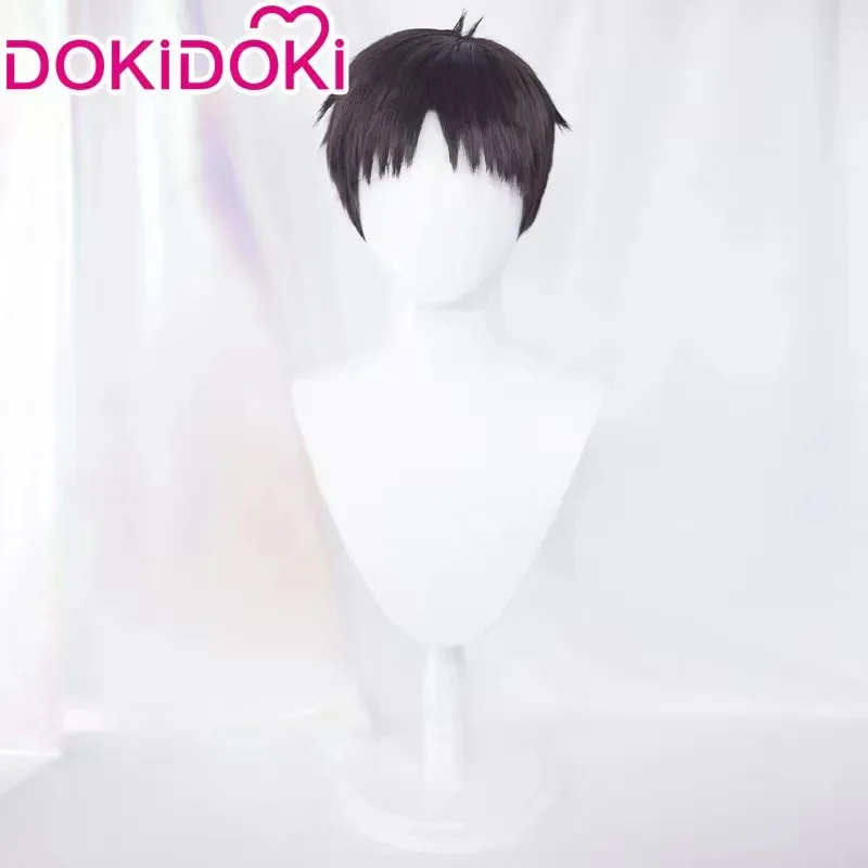 DokiDoki Anime Cosplay Wig Short Black Hair