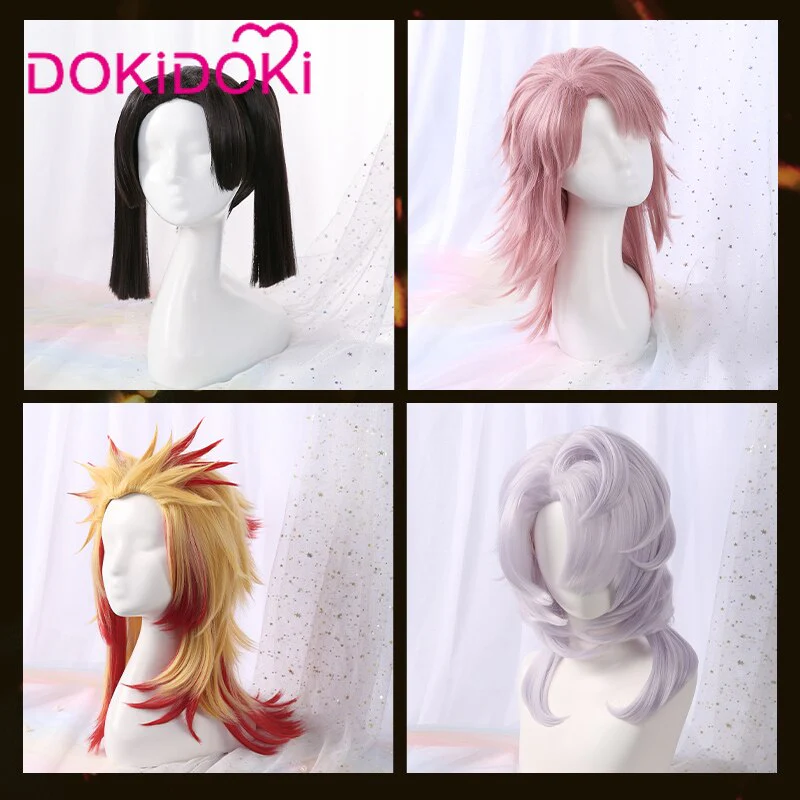 【Partial Ready For Ship】DokiDoki Anime Cosplay Wigs Men Women Halloween
