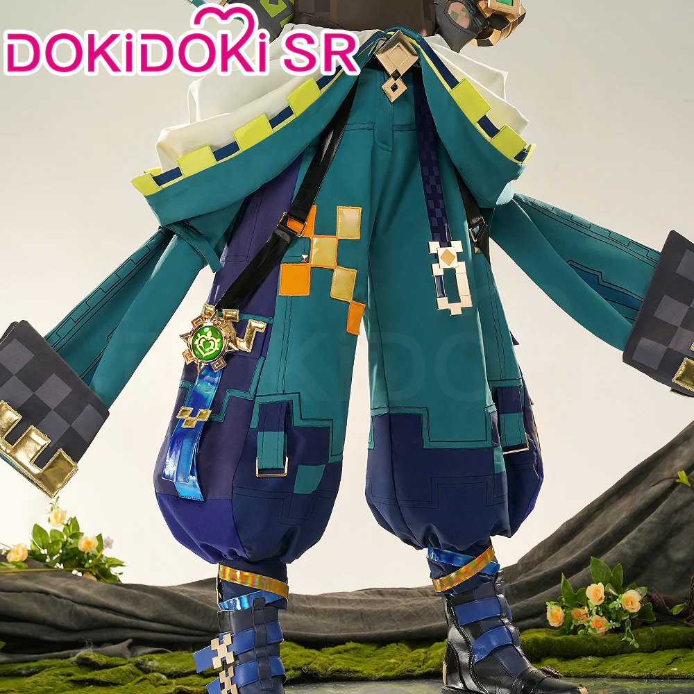 【Ready For Ship】DokiDoki-SR Game Genshin Impact Cosplay Kinich Costume Natlan - Image 3