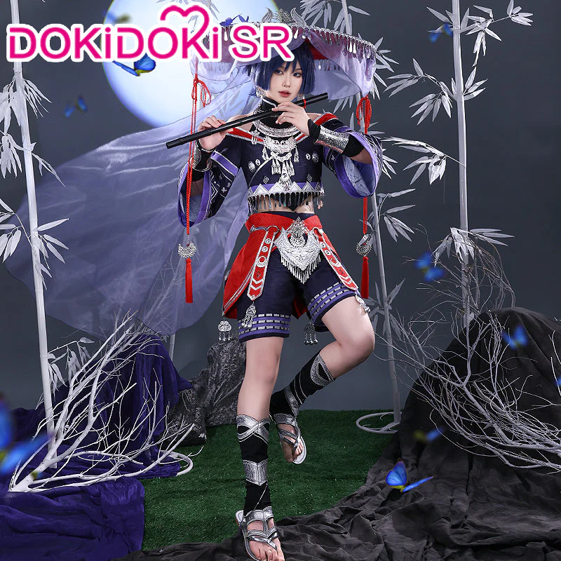 DokiDoki-SR Game Genshin Impact Cosplay Scaramouche Costume Doujin - Image 2