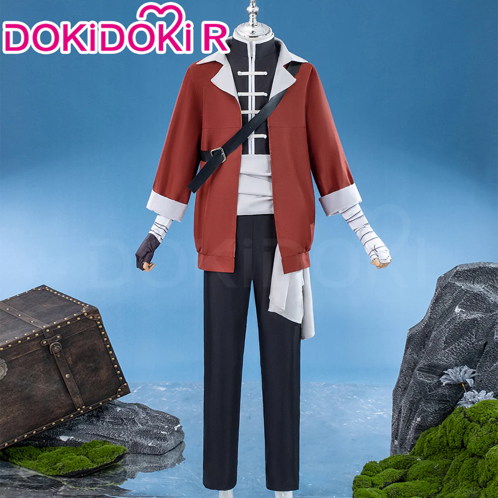 【In Stock】DokiDoki-R Anime Cosplay Staark Costume Red